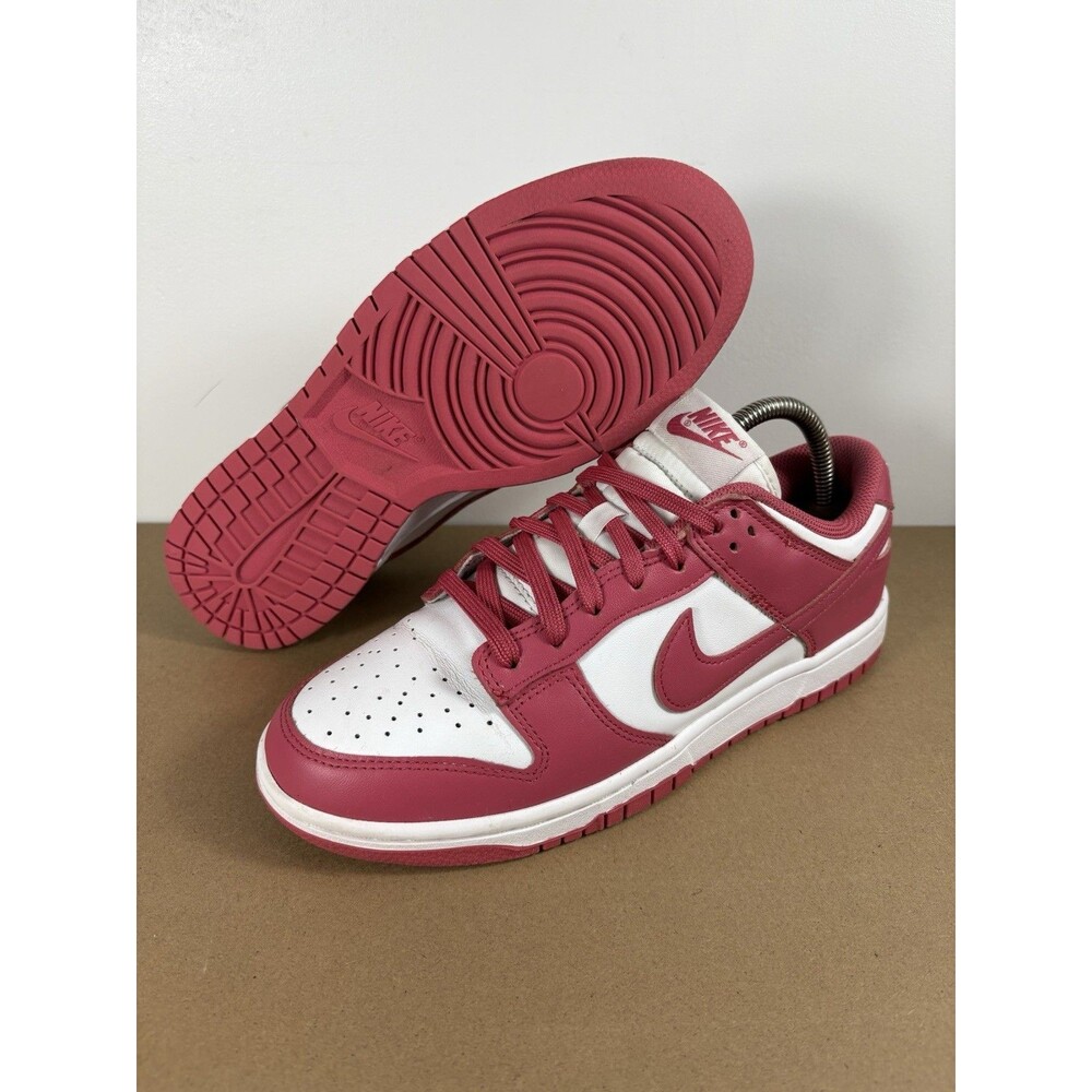 Nike Dunk Low Archeo Pink DD1503-111 Women’s Size 8.5 White Pink Sneakers  (A-1)